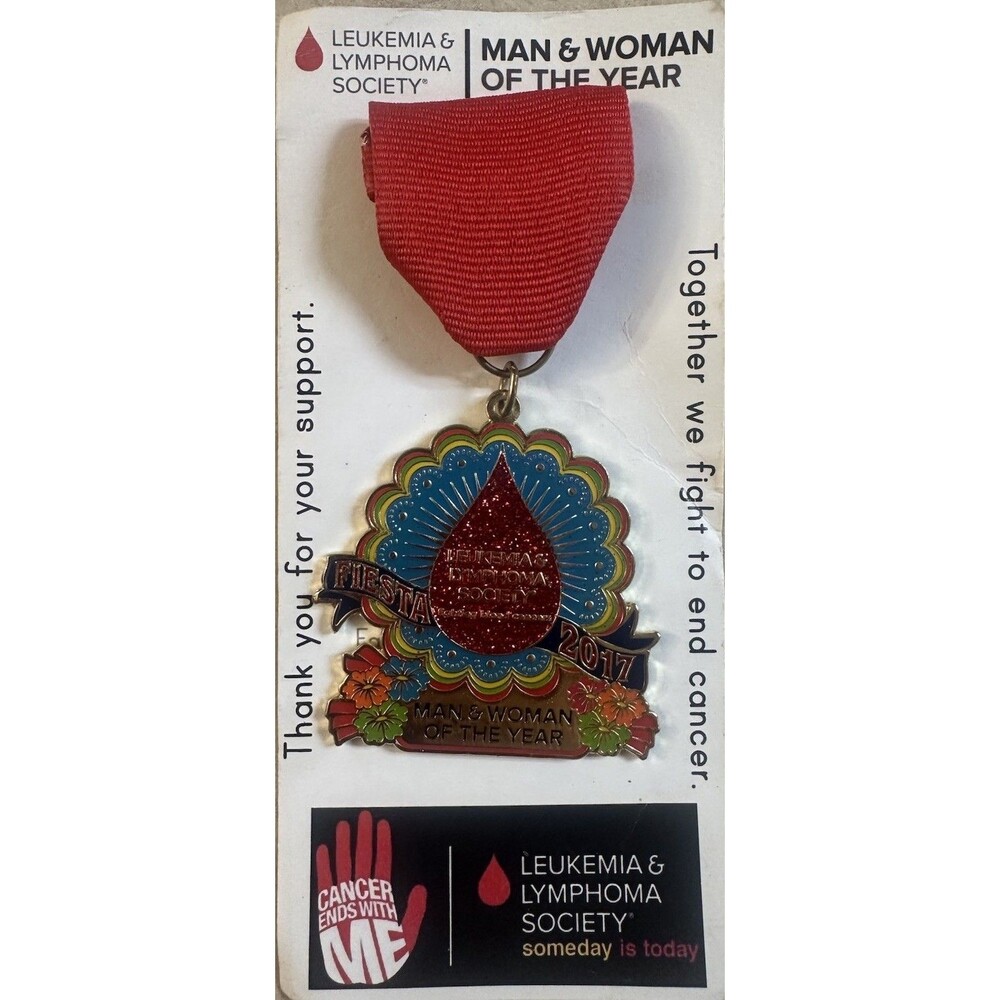 San Antonio Fiesta Medal Man & Woman of the Year Leukemia Society 2017